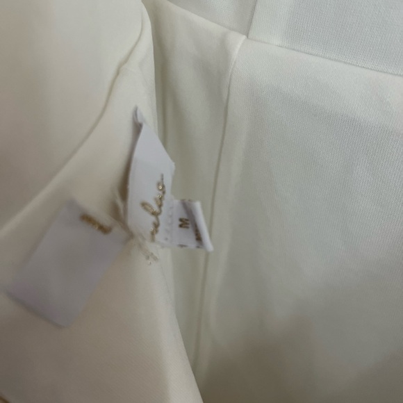 White Plunge Sleeveless Maxi Dress Lulus Wedding Gown M - Picture 5 of 12